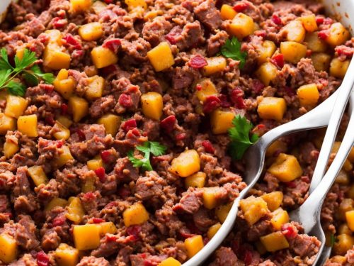 Spruced-Up Canned Corned Beef Hash
