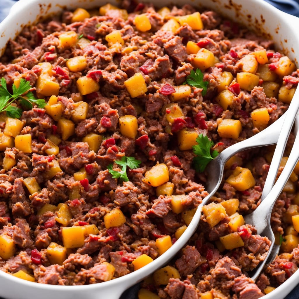 Spruced-Up Canned Corned Beef Hash