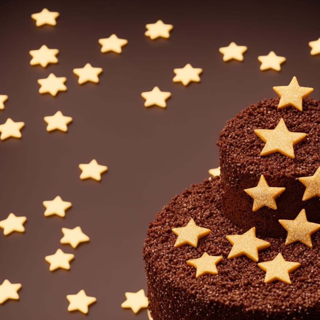 Stacked Star Cake