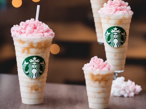Starbucks Cotton Candy Frappuccino