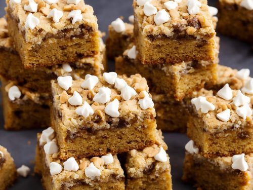 Starry Toffee Cake Squares