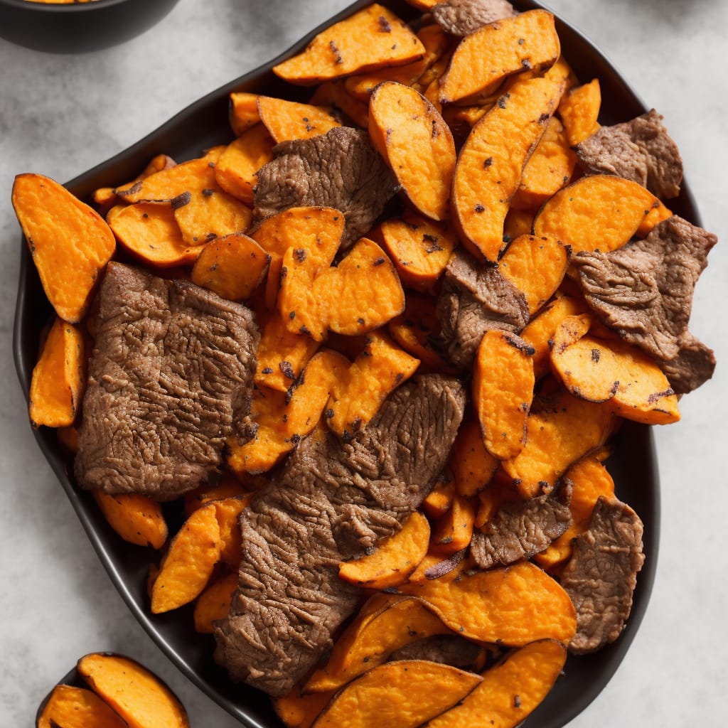 Steak & Sweet Potato Chips
