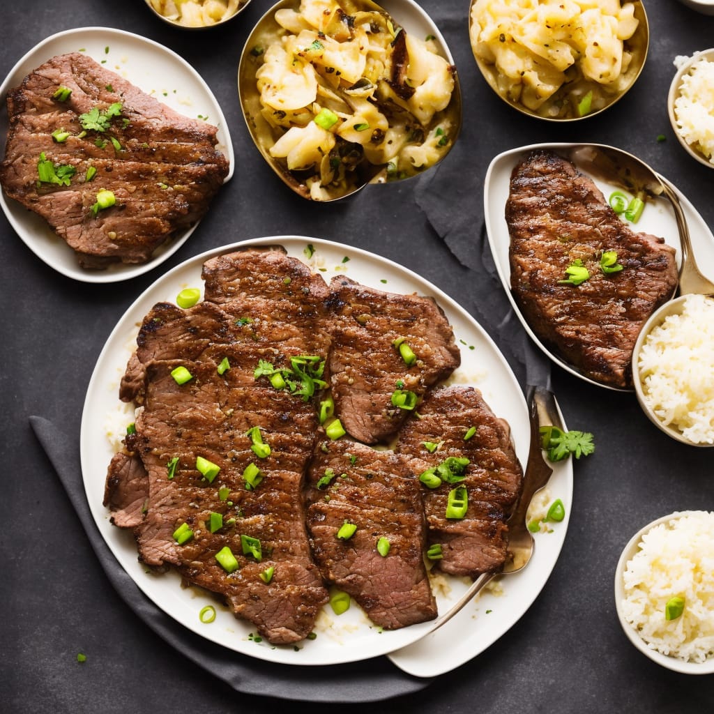 Steak with Soy-Ginger Butter