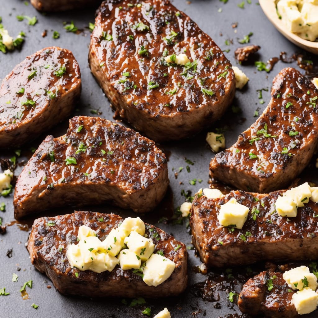 Steaks with Truffle Butter Recipe