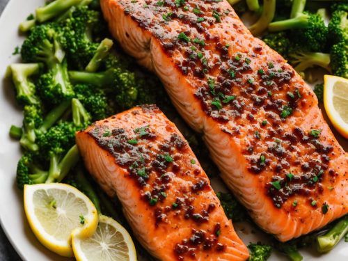 Steamed Salmon in the Microwave