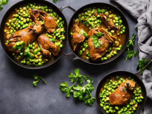 Stewed Rabbit with Broad Beans