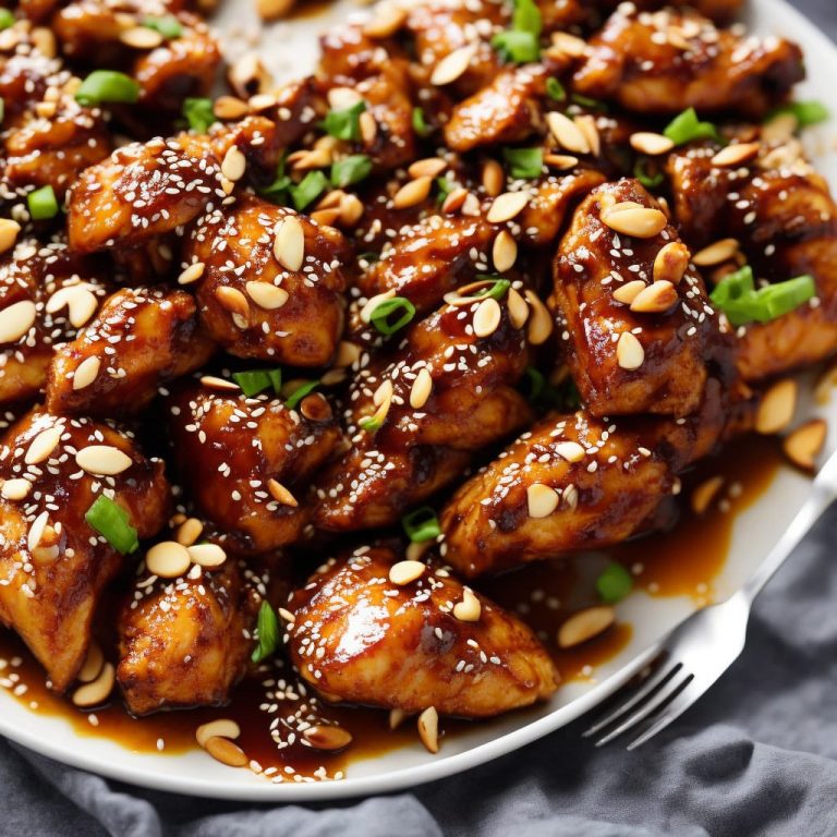 Sticky Chicken with Sherry, Almonds & Dates Recipe | Recipes.net