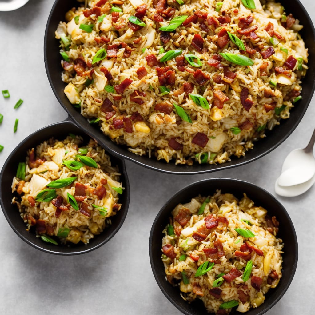 Stir-fried Rice with Cabbage & Bacon Recipe | Recipes.net