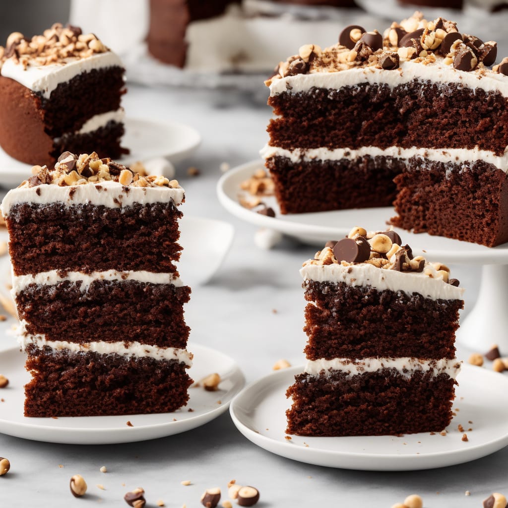 Storecupboard Chocolate Hazelnut Cake