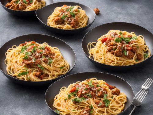 Storecupboard Spaghetti Puttanesca