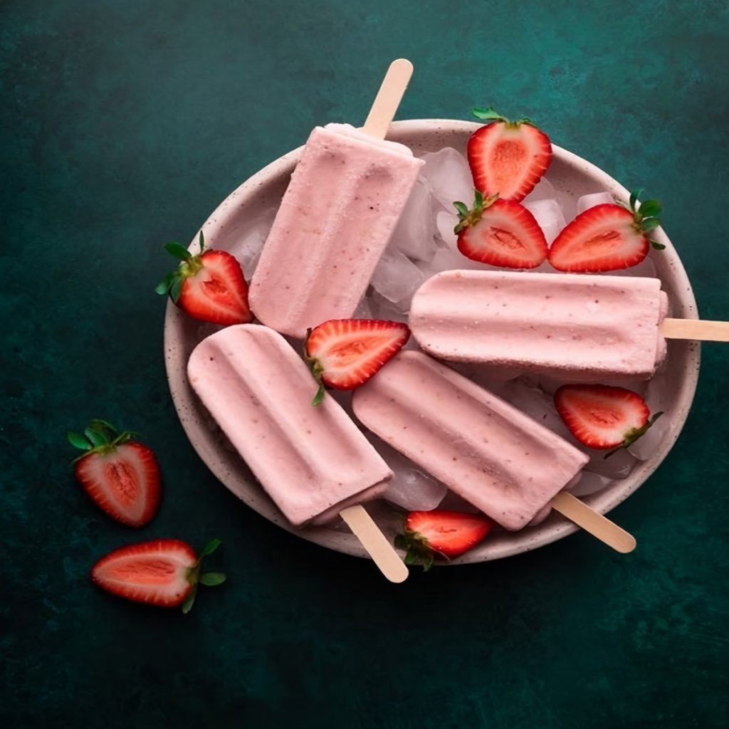 Strawberry Ice Lollies Recipe | Recipes.net