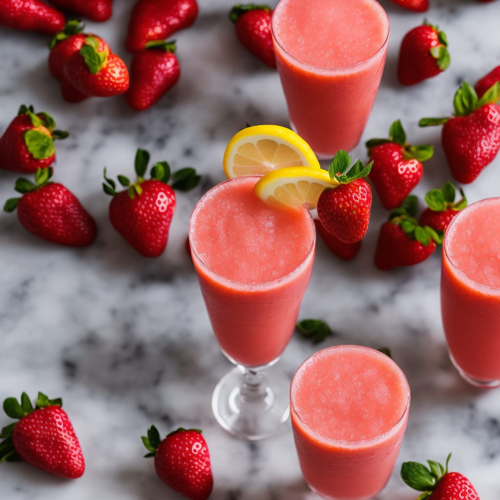 Strawberry Lemonade Slushie Recipe
