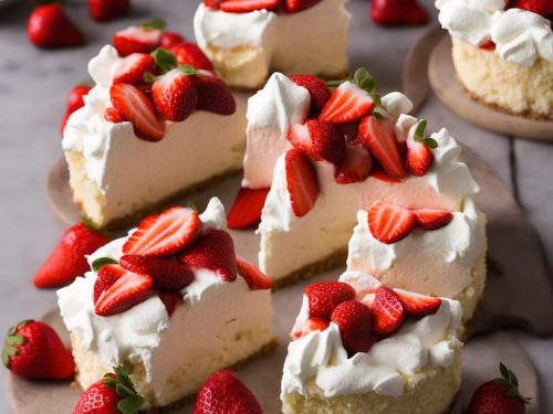 Strawberry-mallow Cheesecake