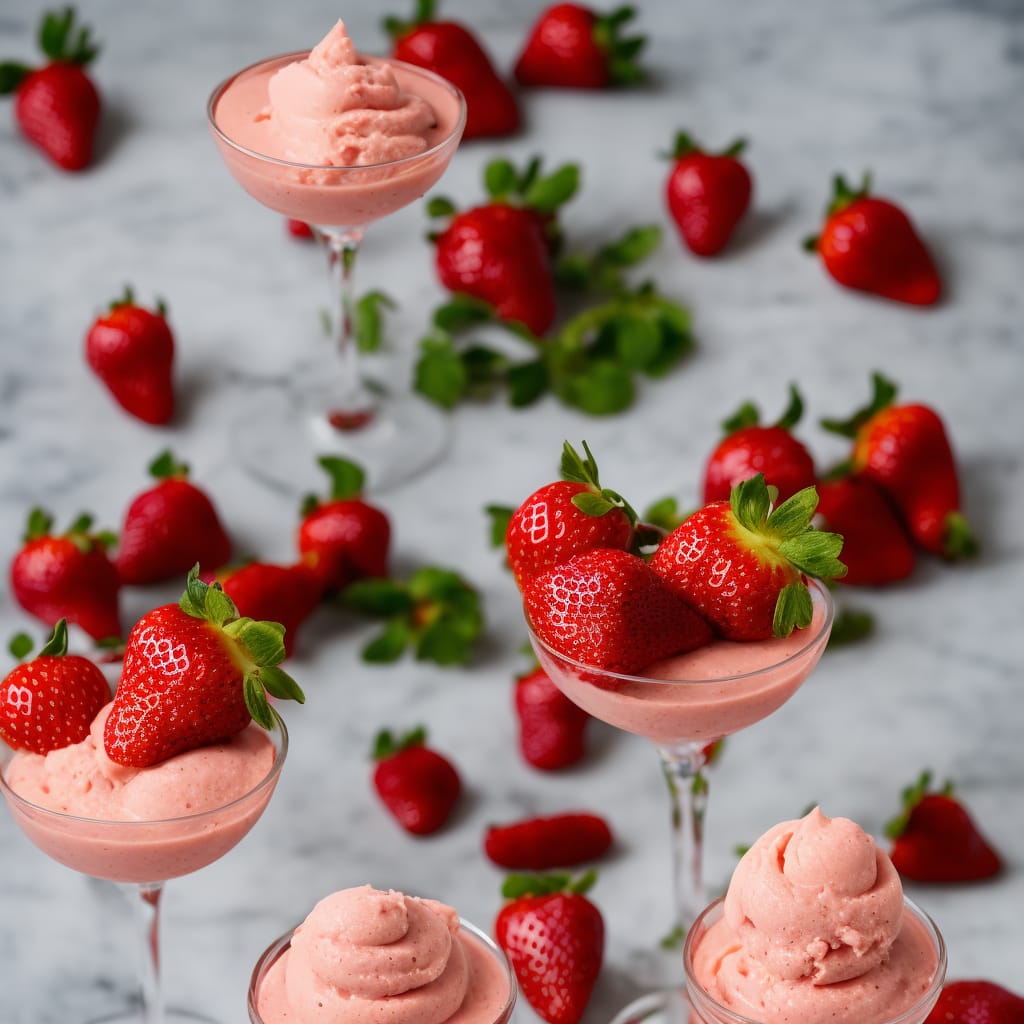 Strawberry & Rose Sorbet