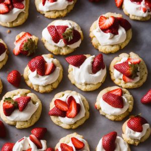 Strawberry Shortcake Cookies