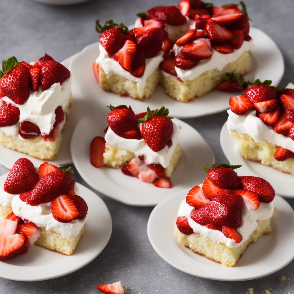 Strawberry Shortcake Slice Recipe | Recipes.net