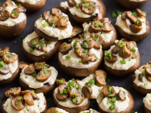 Stuffed Cream Cheese Mushrooms Recipe