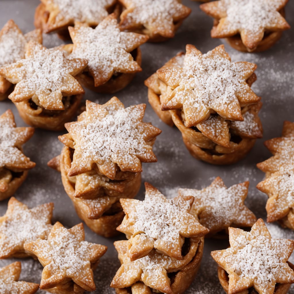 Sugar-dusted Mince Pie Parcels