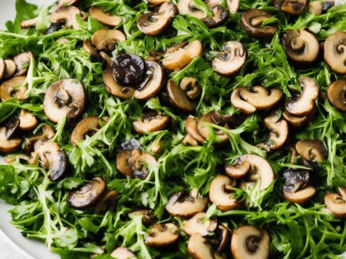 Summery Mushroom & Truffled Herb Salad