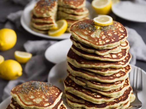 Sunday Morning Lemon Poppy Seed Pancakes