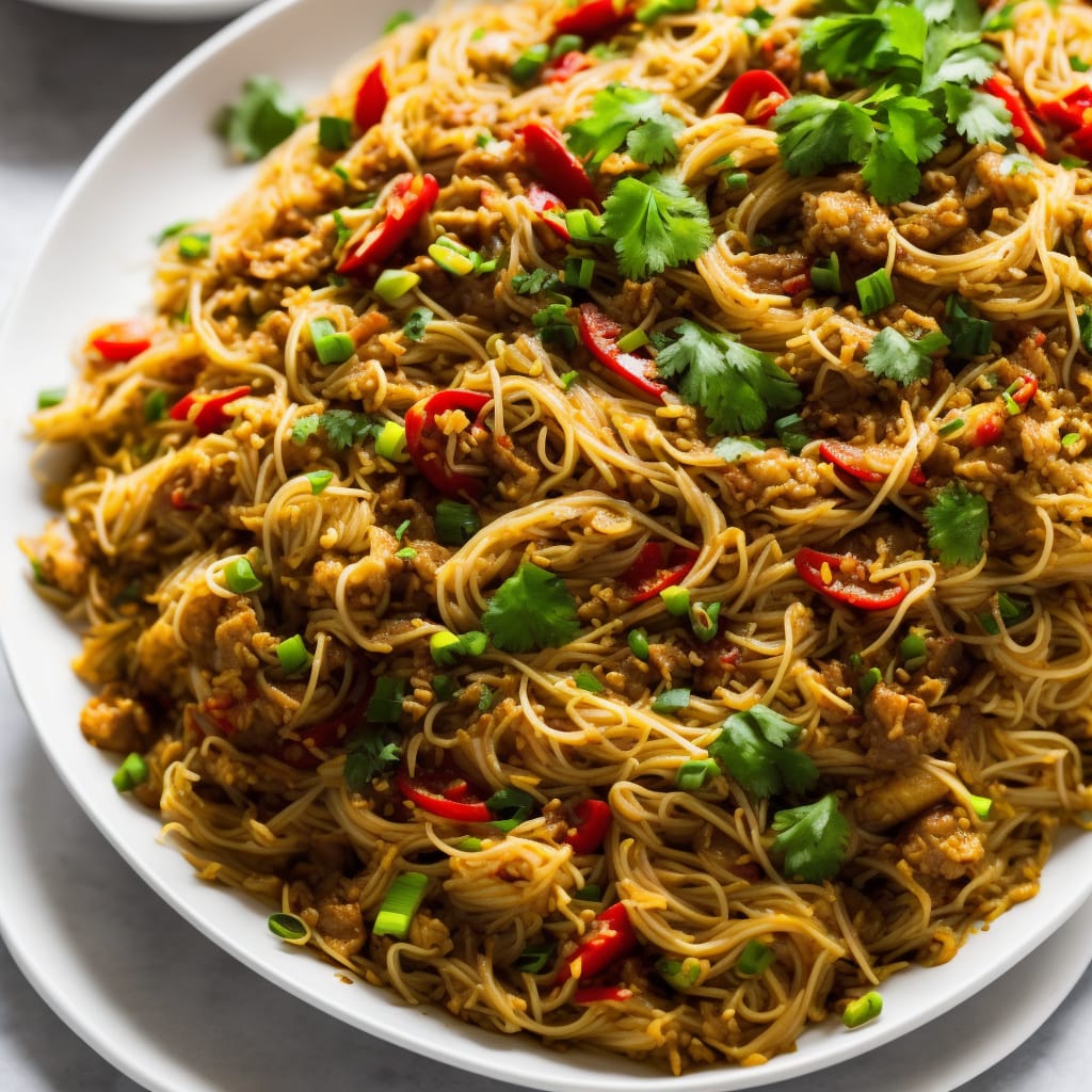 Superhealthy Singapore Noodles