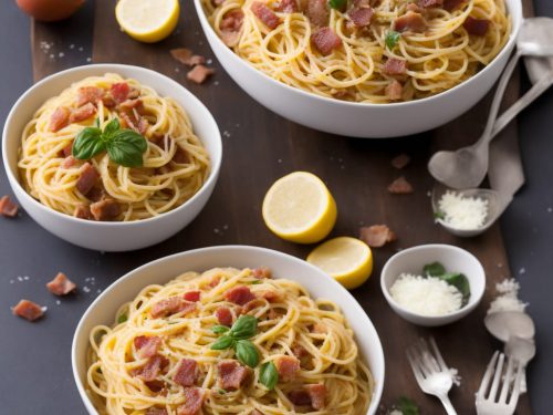 Swede & Pancetta Spaghetti