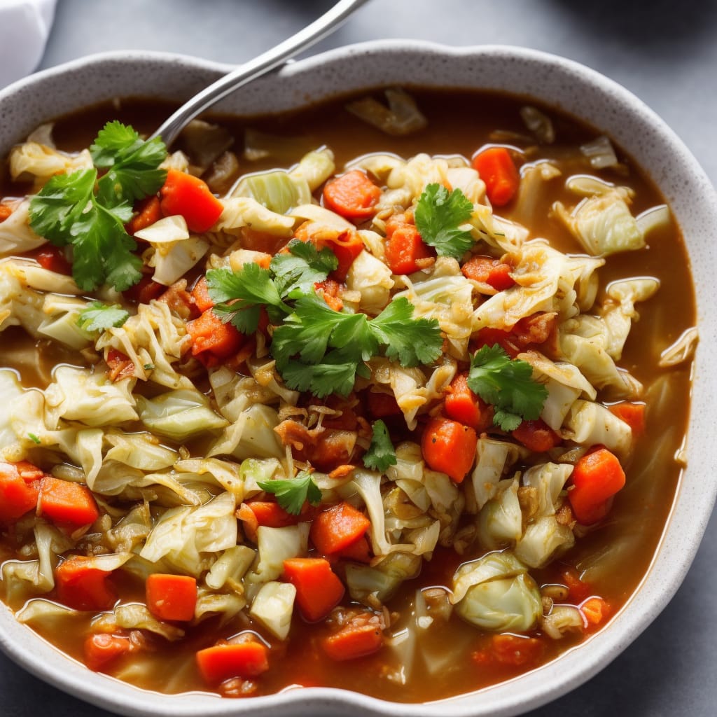 Sweet and Sour Cabbage Soup