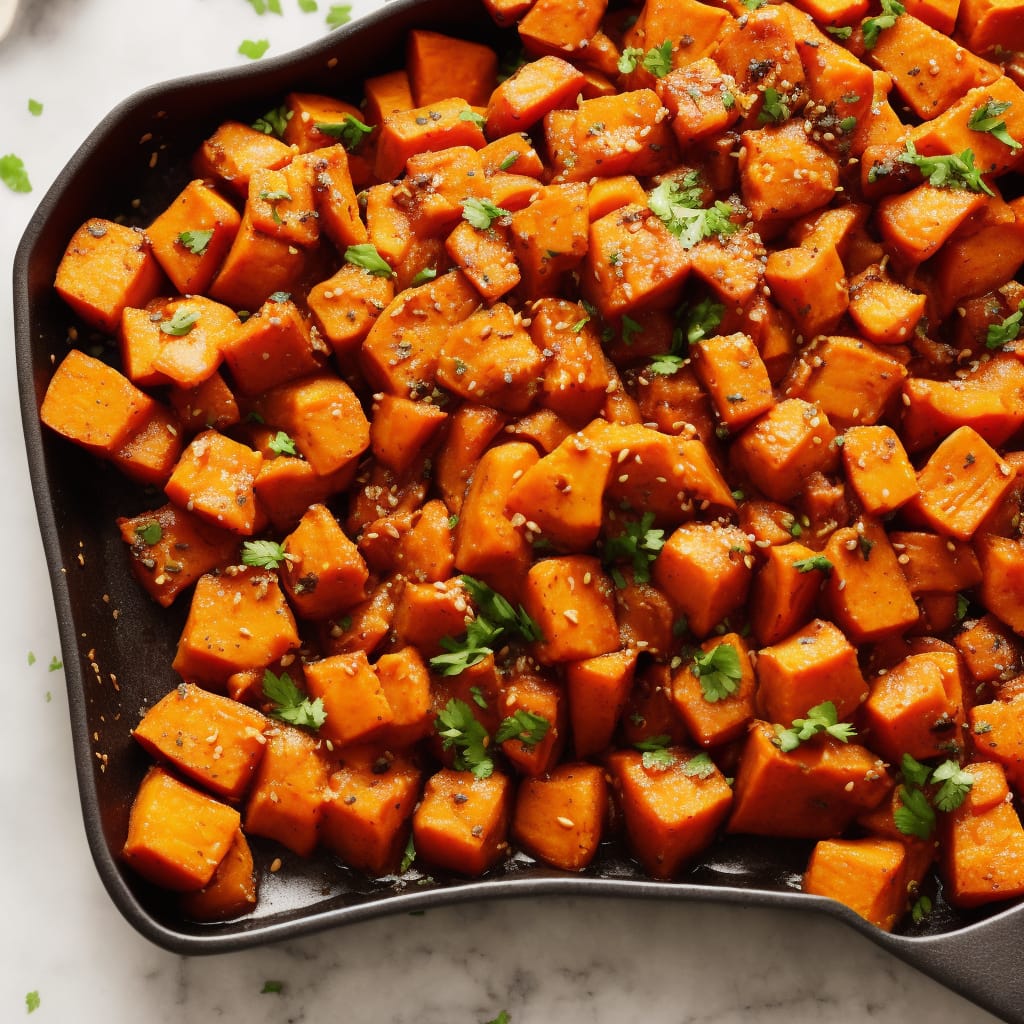 Sweet and Spicy Sweet Potatoes Recipe