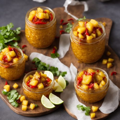 Sweet Pineapple & Chilli Chutney Recipe