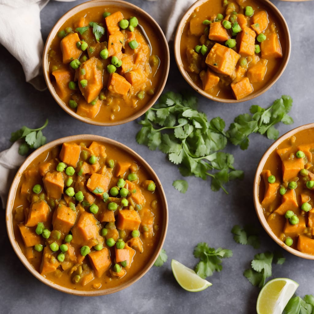 Sweet Potato & Pea Curry Recipe | Recipes.net
