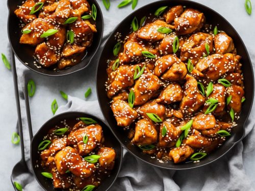 Sweet & Spicy Apricot Chicken