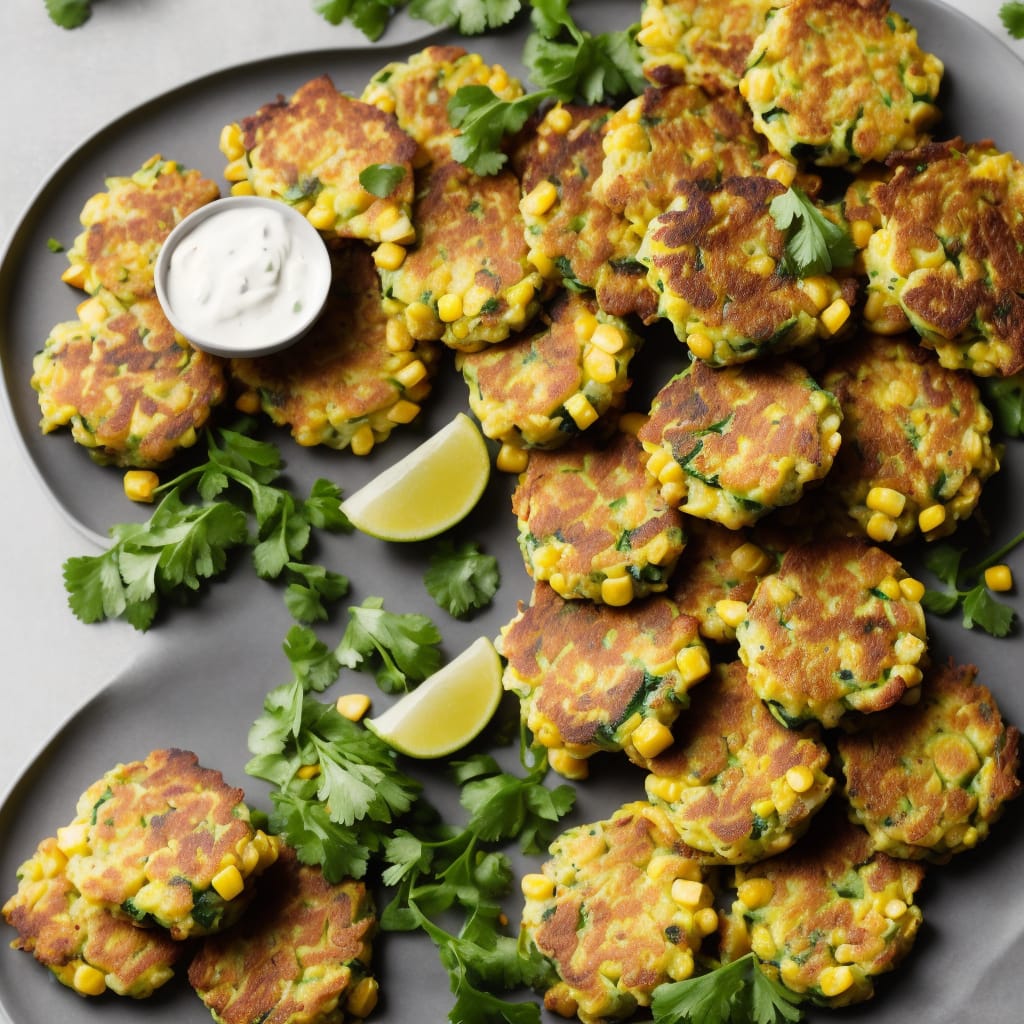 Sweetcorn & Courgette Fritters