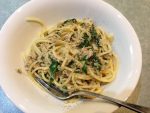 Tagliatelle with Tuna, Lemon & Rocket