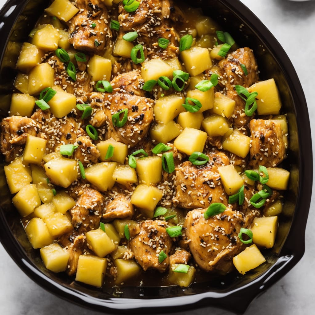 Take The Night Off Slow Cooker Pineapple Chicken Recipe