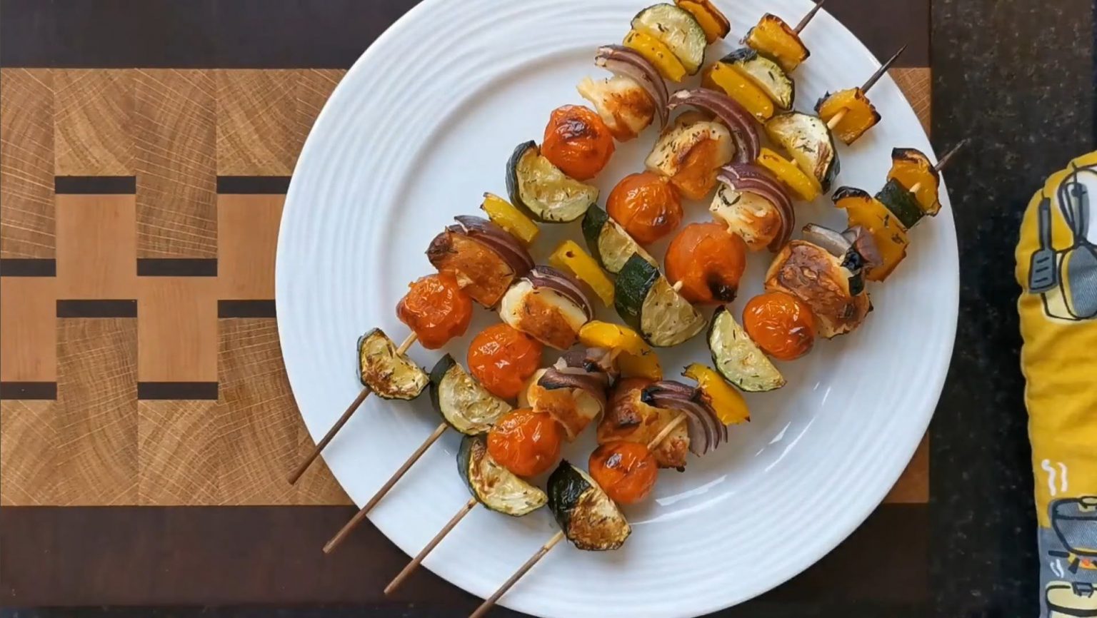 Tamarind Squash & Halloumi Skewers Recipe | Recipes.net