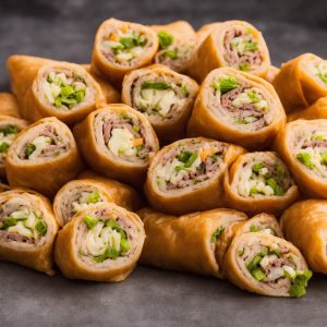 Tear-and-Share Stuffed Deli Rolls