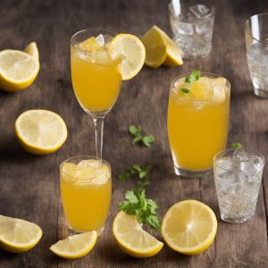 Lemon vodka jellies recipe