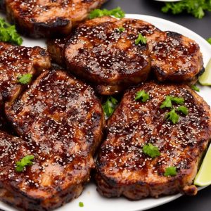Teriyaki Rib Eye Steaks