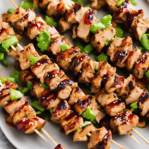 Teriyaki Tuna Skewers