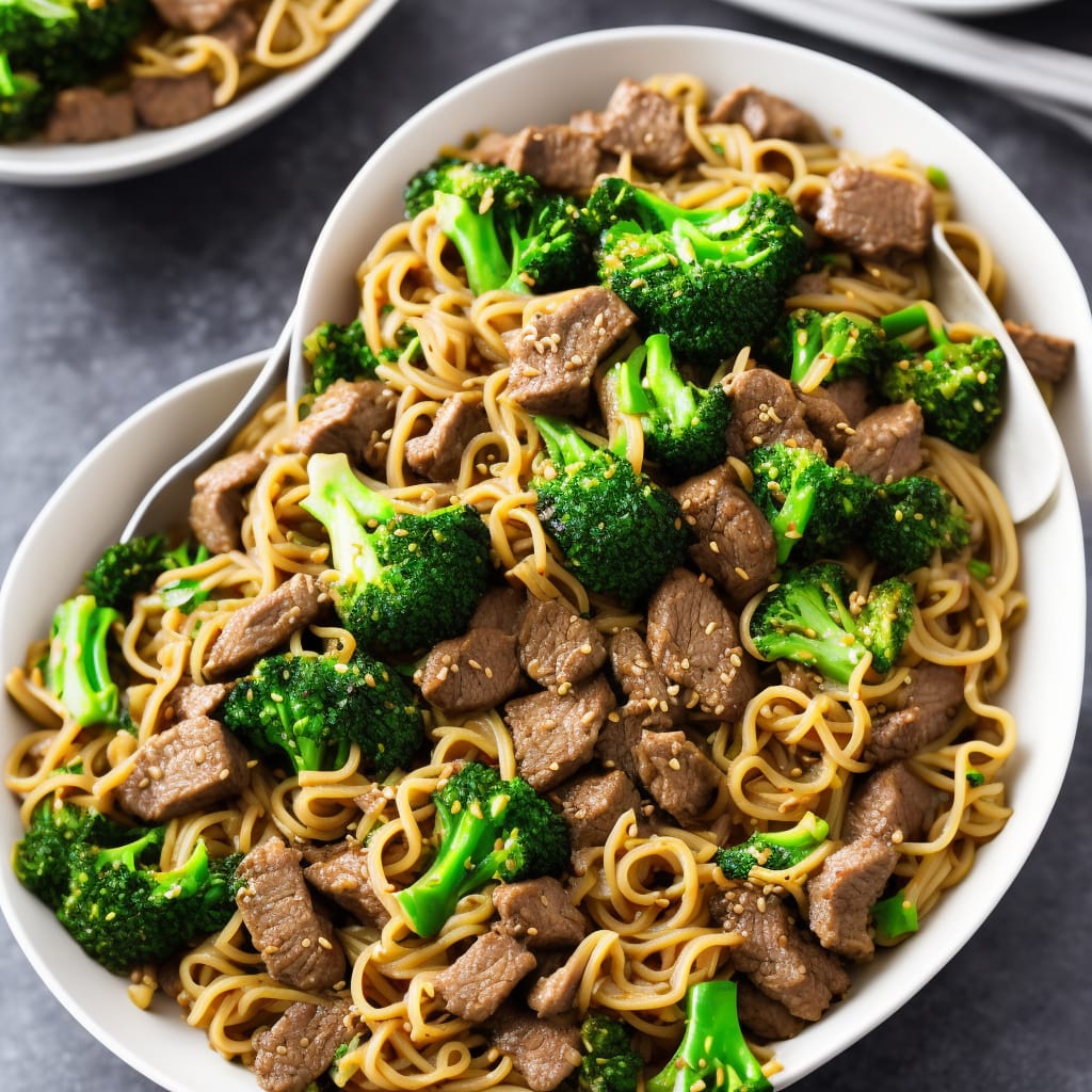 Thai Beef & Broccoli Noodle Bowl Recipe | Recipes.net