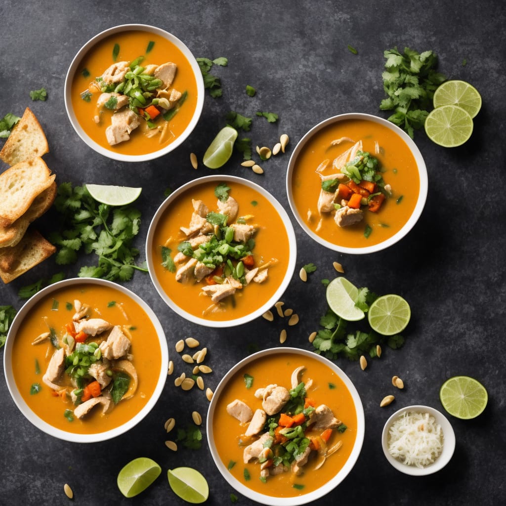 Thai Chicken and Sweet Potato Soup