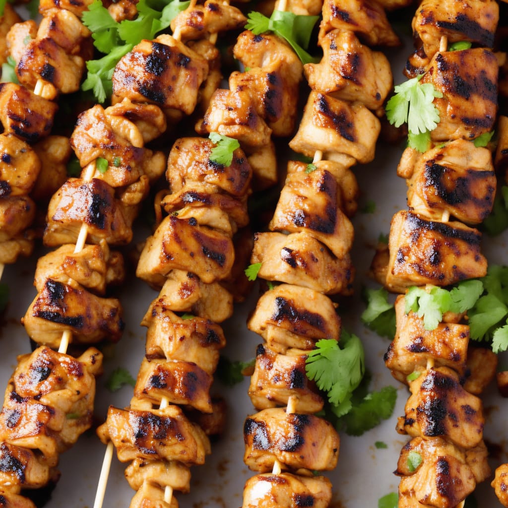 BBQ Sticky Chicken Skewers Recipe (gluten-free, dairy-free)