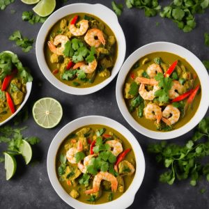 Easy thai green prawn hot sale curry