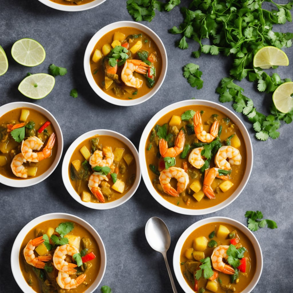 Thai Prawn, Potato & Vegetable Curry Recipe | Recipes.net