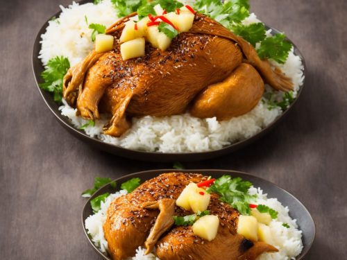 Thai Red Duck with Sticky Pineapple Rice