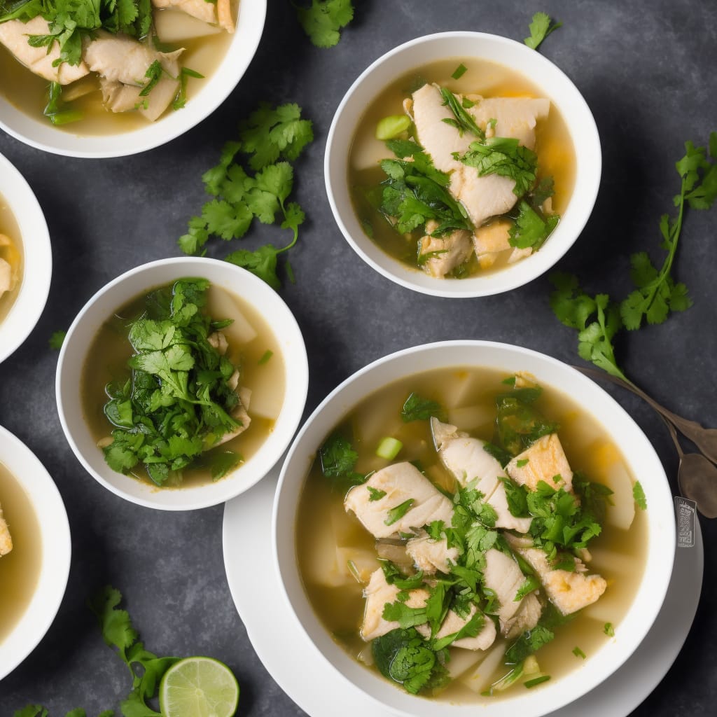 Thai-Style Fish Broth with Greens