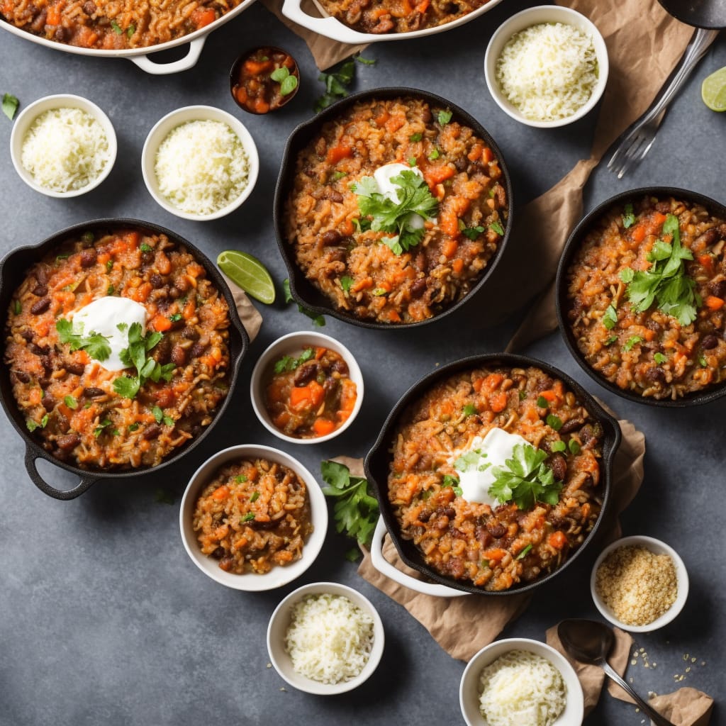 The Best Baked Rice and Beans Recipe