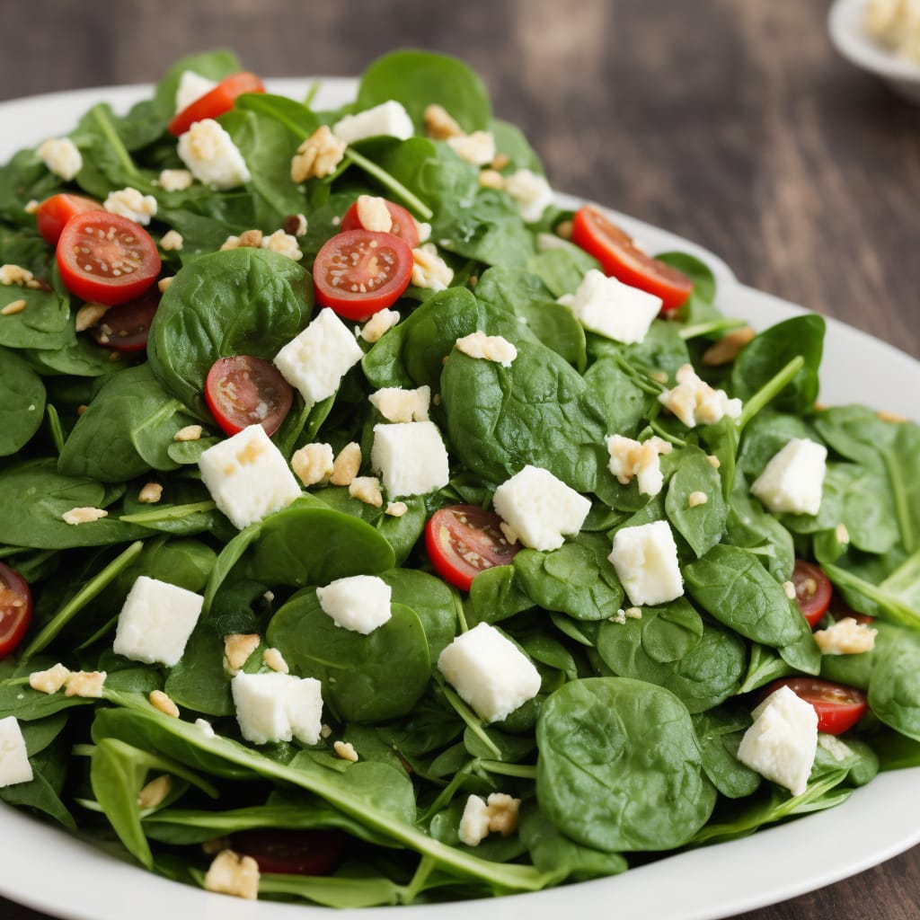 The Perfect Sunday Brunch Spinach Salad