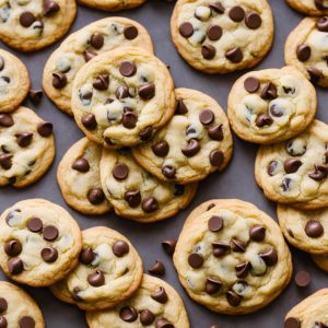 Tina's Shortbread Chocolate Chip Cookies