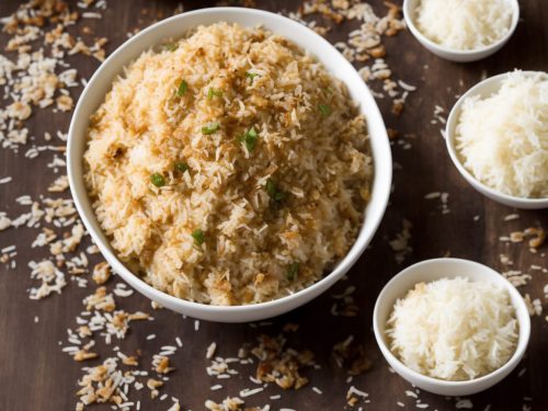 Toasted Coconut Rice